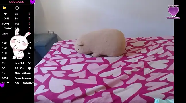 Snapshot of LollitaPop chatting on 10, 1, 2025 LollitaPop online show from 10, 1, 2025