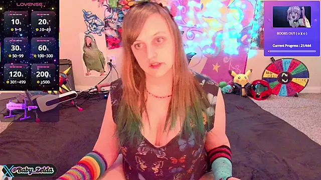 Snapshot of BabyZelda chatting on 4, 3, 2025 BabyZelda online show from 4, 3, 2025