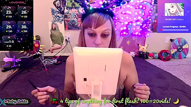 Snapshot of BabyZelda chatting on 23, 9, 2025 BabyZelda online show from 23, 9, 2025