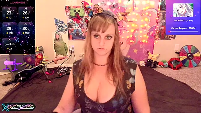 Snapshot of BabyZelda chatting on 1, 10, 2025 BabyZelda online show from 1, 10, 2025