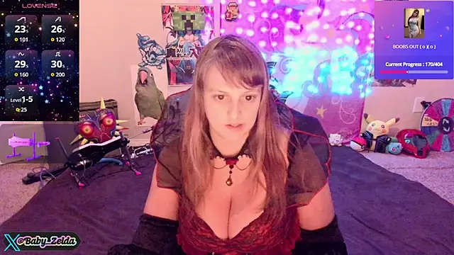 BabyZelda online show from 4, 12, 2025
