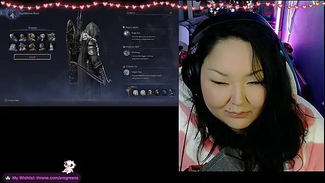 Snapshot of EmGreens chatting on 1, 2, 2026 EmGreens online show from 1, 2, 2026