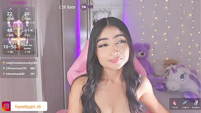 urfavprettygirl online show from 10, 3, 2025