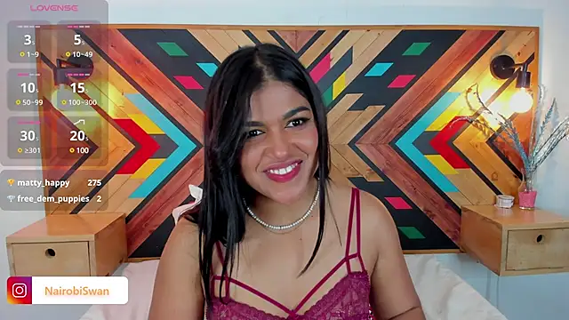 NaiirobiSwan online show from 1, 2, 2025