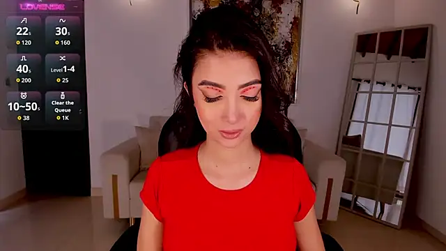 ValeriaVelvet online show from 17, 9, 2025