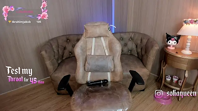 Snapshot of SoffiQueen chatting on 28, 1, 2025 SoffiQueen online show from 28, 1, 2025