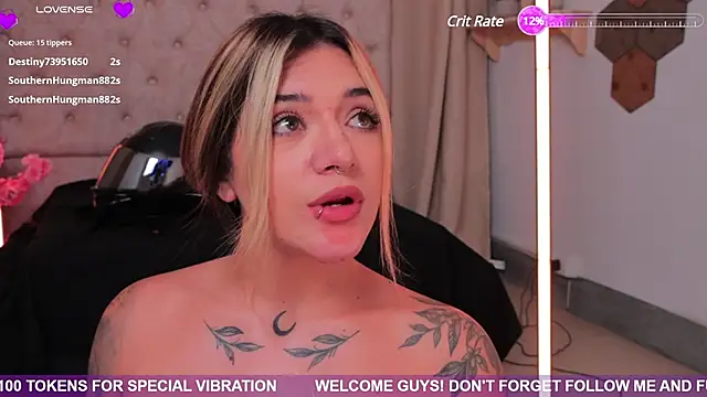 ashleyvalirya online show from 22, 1, 2025