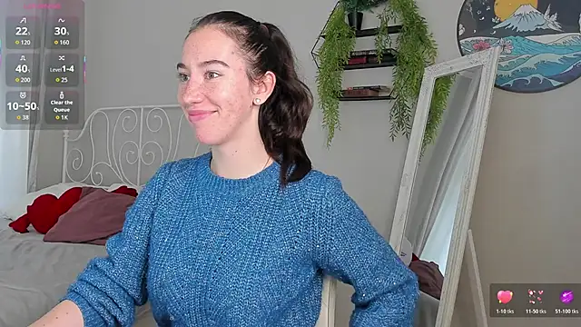 Snapshot of Belle_Via chatting on 1, 3, 2026 Belle Via online show from 1, 3, 2026