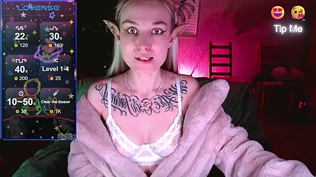 mischellemeow13 online show from 12, 10, 2025