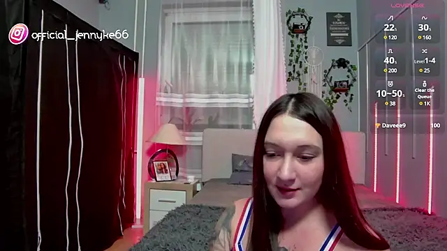 Jennyke66 online show from 23, 1, 2025