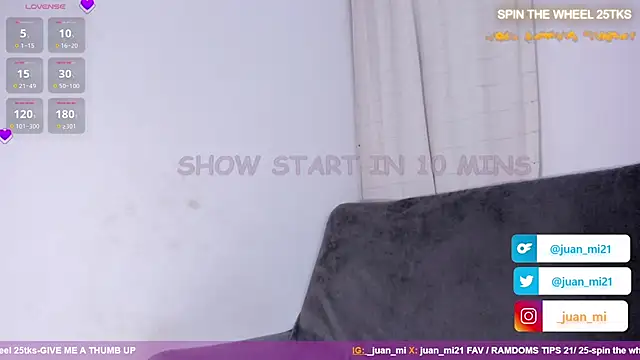 juanmiss online show from 19, 12, 2025