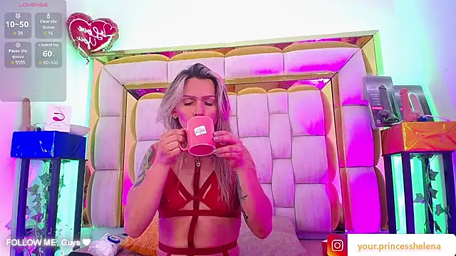 Princess Helena online show from 18, 3, 2025