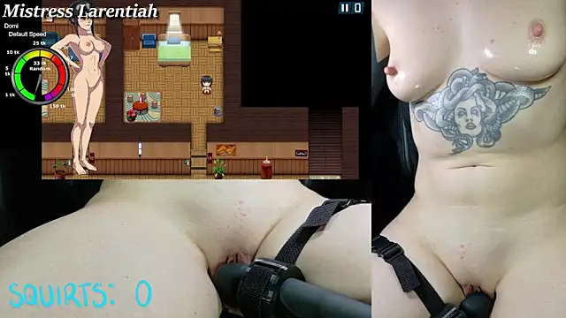 mistress larentiah online show from 14, 3, 2026