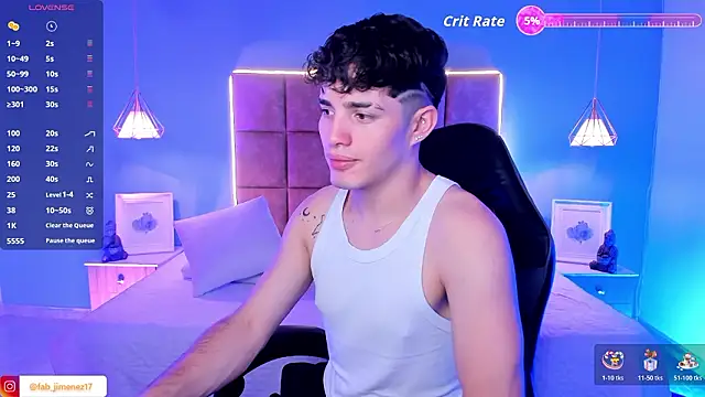 AlejooTwink online show from 15, 2, 2026