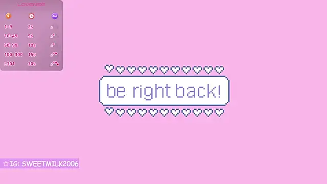 Snapshot of sweetmilk2006 chatting on 18, 10, 2025 sweetmilk2006 online show from 18, 10, 2025