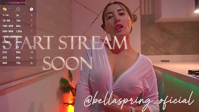 b3llaspringg online show from 31, 5, 2026