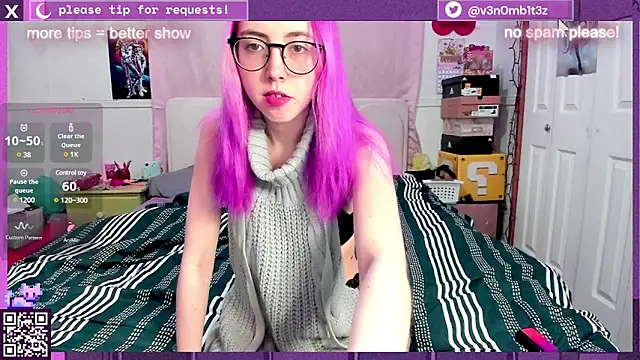 Snapshot of v3n0mb1t3z chatting on 23, 2, 2025 v3n0mb1t3z online show from 23, 2, 2025