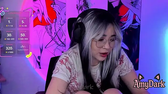  AmyDark online show from 13, 4, 2026