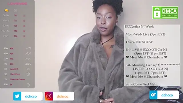 Snapshot of dchcco chatting on 20, 10, 2025 dchcco online show from 20, 10, 2025