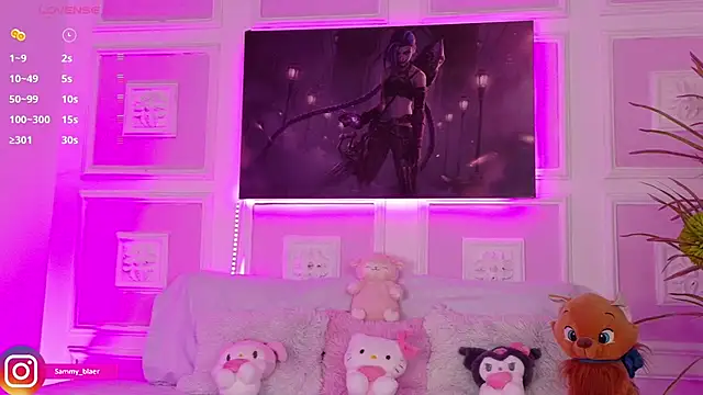 Snapshot of Sammyblaer chatting on 12, 9, 2025 Sammyblaer online show from 12, 9, 2025