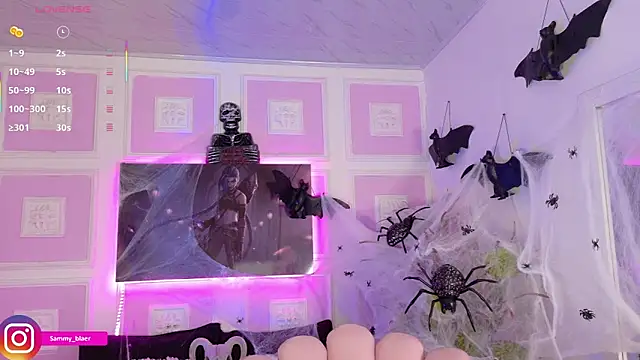 Snapshot of Sammyblaer chatting on 17, 10, 2025 Sammyblaer online show from 17, 10, 2025