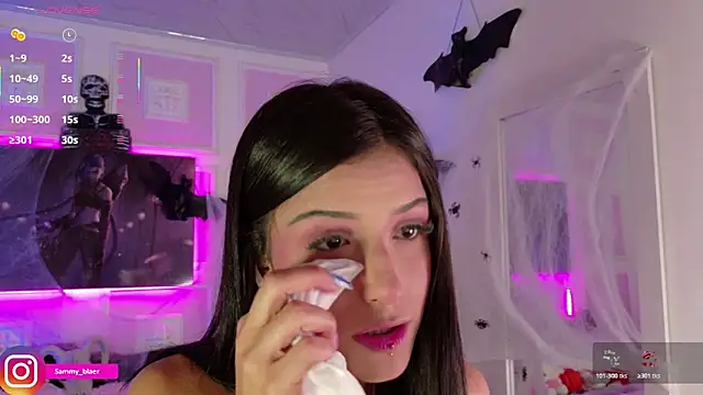 Snapshot of Sammyblaer chatting on 24, 10, 2025 Sammyblaer online show from 24, 10, 2025