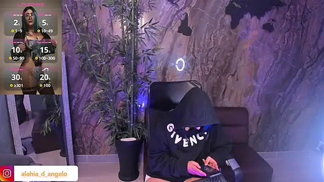 Alahia Dangelo online show from 22, 2, 2026