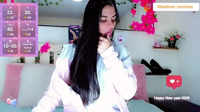 Snapshot of Madisson_Ivanova chatting on 5, 1, 2025 Madisson Ivanova online show from 5, 1, 2025