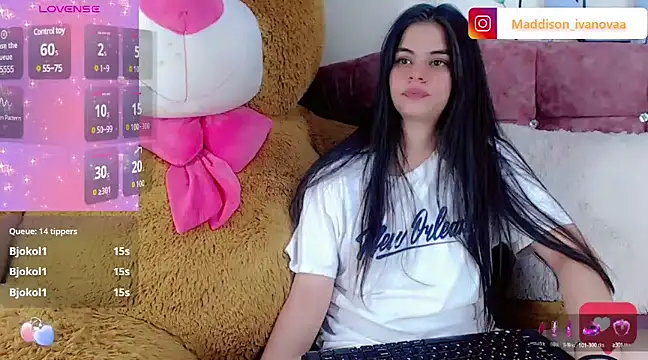 Snapshot of Madisson_Ivanova chatting on 15, 1, 2025 Madisson Ivanova online show from 15, 1, 2025