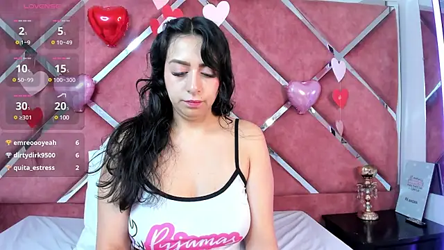 Snapshot of AlondraMendez chatting on 22, 2, 2025 AlondraMendez online show from 22, 2, 2025