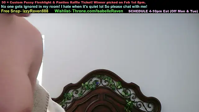 IsabelleRaven online show from 11, 2, 2026