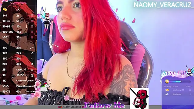 Naomy veracruz  online show from 25, 2, 2025