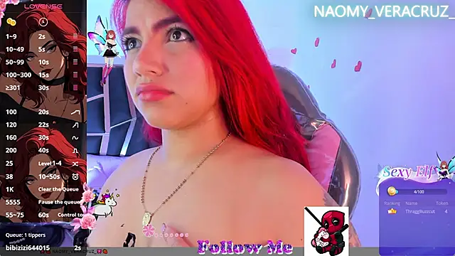 Naomy veracruz  online show from 26, 2, 2025