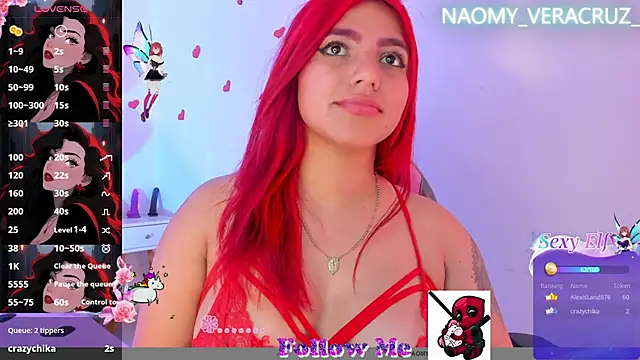 Naomy veracruz  online show from 27, 2, 2025