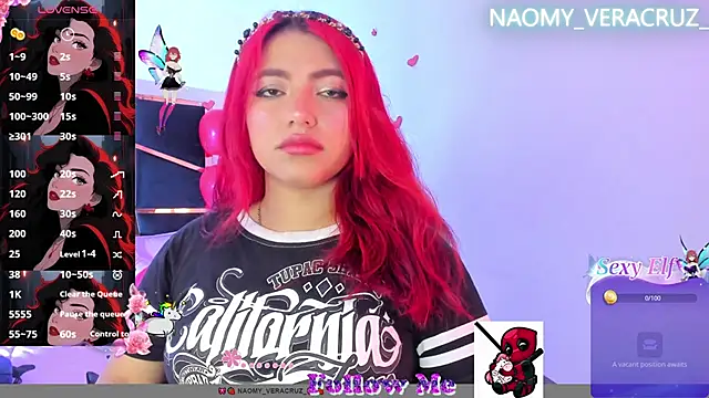 Naomy veracruz  online show from 28, 2, 2025