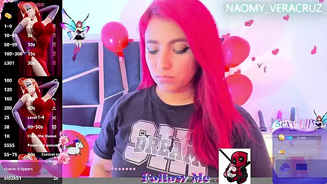 Naomy veracruz  online show from 5, 3, 2025