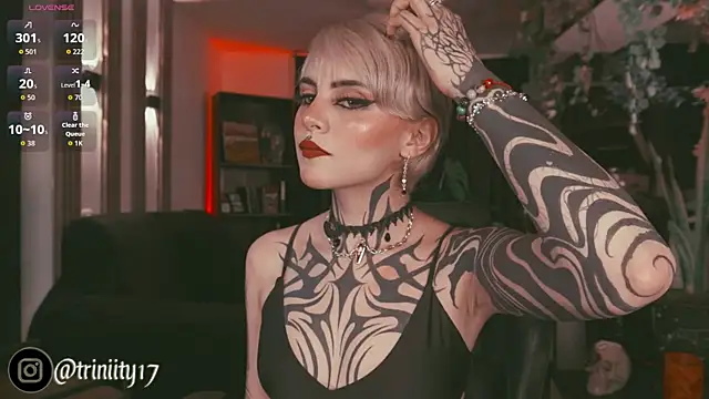 Snapshot of Trinity___s chatting on 12, 9, 2025 Trinity s online show from 12, 9, 2025