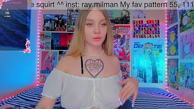 Snapshot of AliceMilman chatting on 6, 2, 2025 AliceMilman online show from 6, 2, 2025