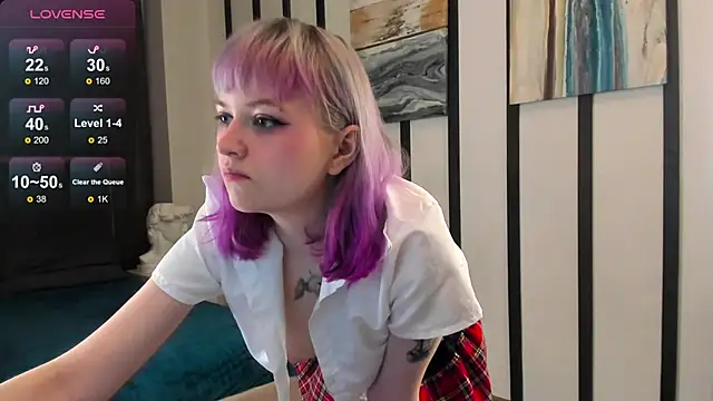 blue nymph1 online show from 16, 3, 2025