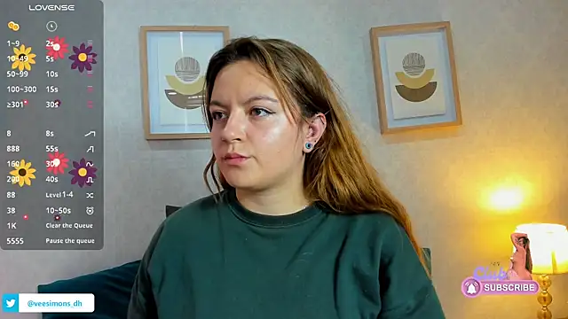 Veronica simons online show from 21, 3, 2025