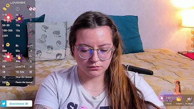 Veronica simons online show from 22, 3, 2025