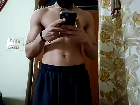 Snapshot of hot_hunk_boy chatting on 1, 2, 2025 hot hunk boy online show from 1, 2, 2025