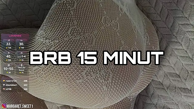 MargaretSweet1 online show from 18, 2, 2025