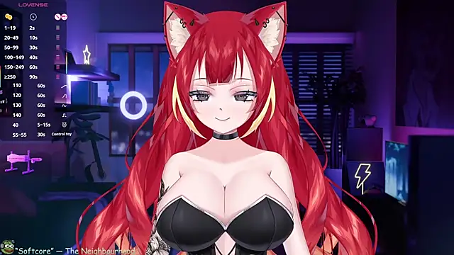 LewdKira VT online show from 31, 1, 2025