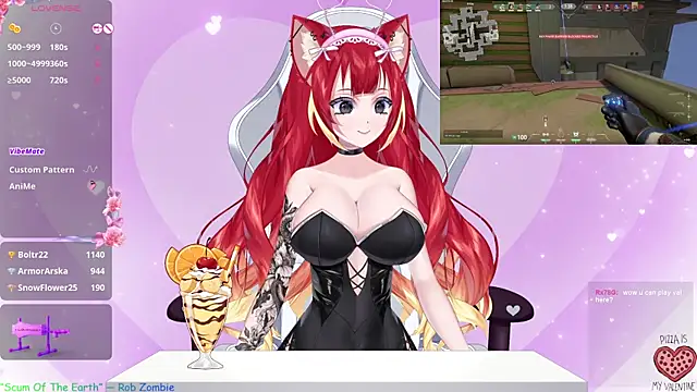 LewdKira VT online show from 12, 2, 2025