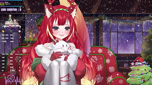 LewdKira VT online show from 19, 12, 2025