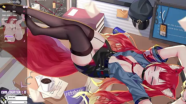 LewdKira VT online show from 23, 2, 2026