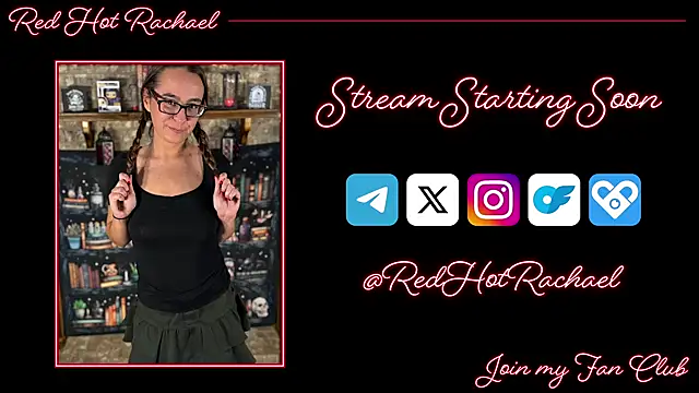 RedHotRachael online show from 22, 2, 2025