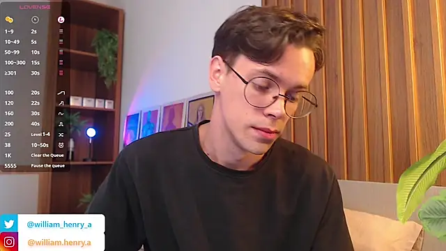 William Henry  online show from 13, 3, 2026