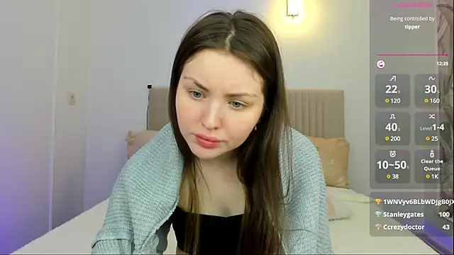 Lora Rosee online show from 19, 2, 2025